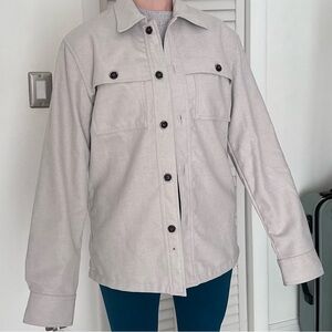 Dan John double pocket wool blend shirt Sz M